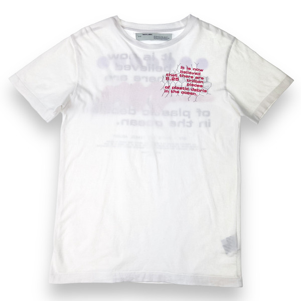 Off-White Ocean Debris S/S Slim Tee.
