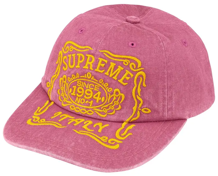 Supreme Italy 6-Panel Rose