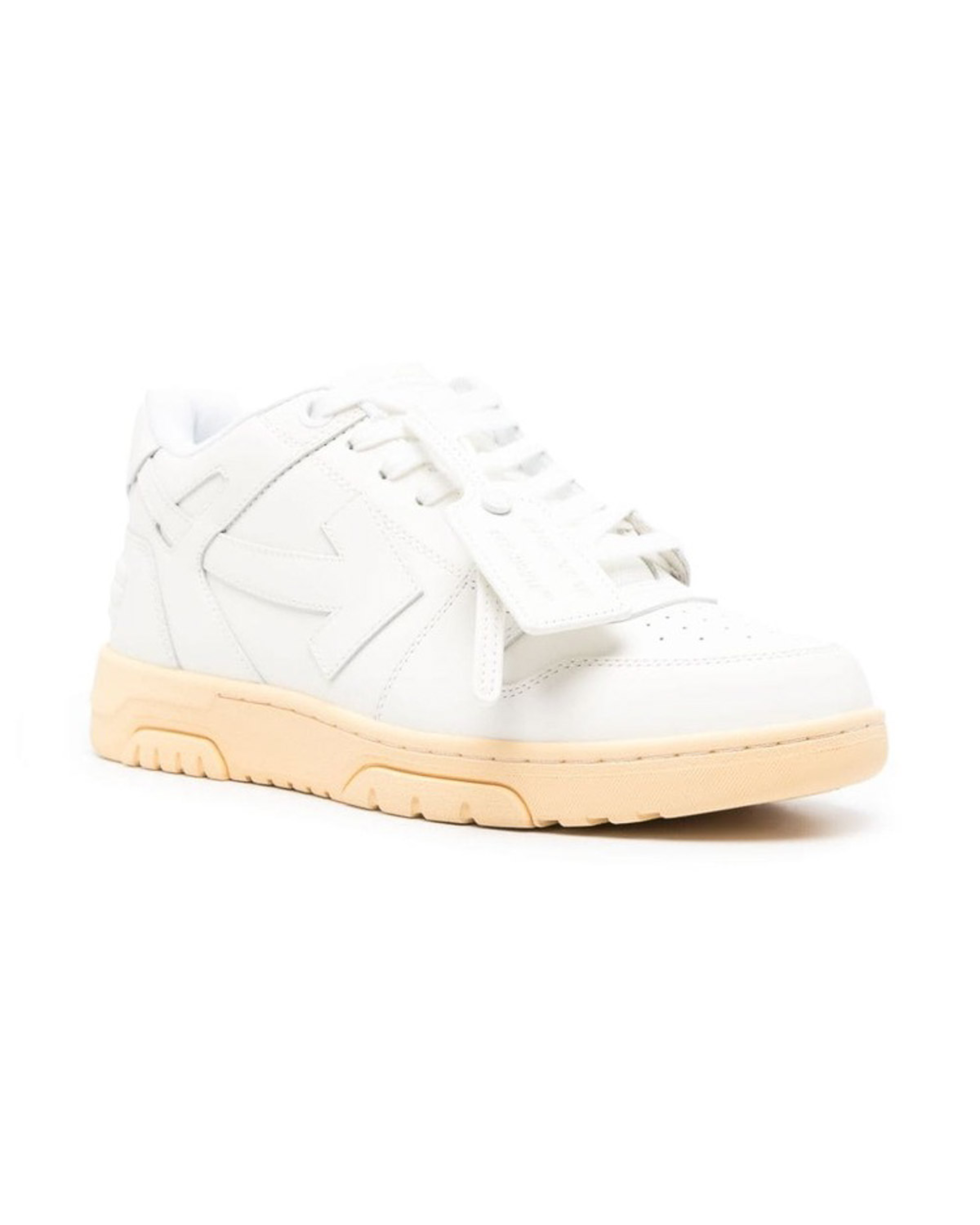 Off-White OOO Low Tops White Beige