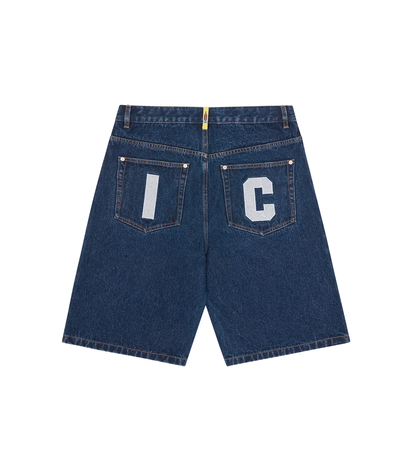 ICECREAM Running Dog Denim Shorts blue