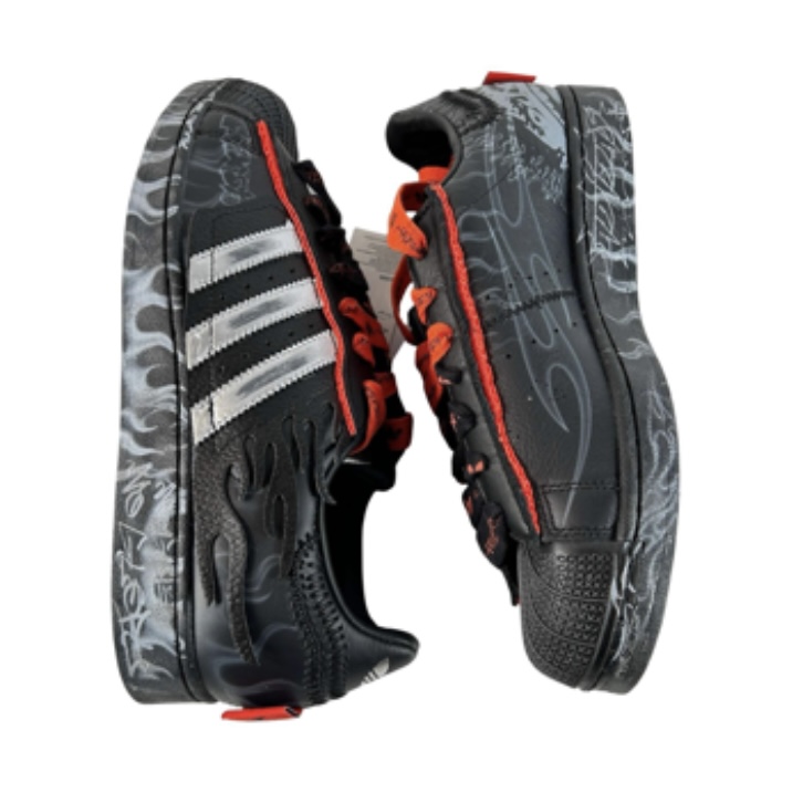 adidas Superstar x Hellstar "Black Flame"