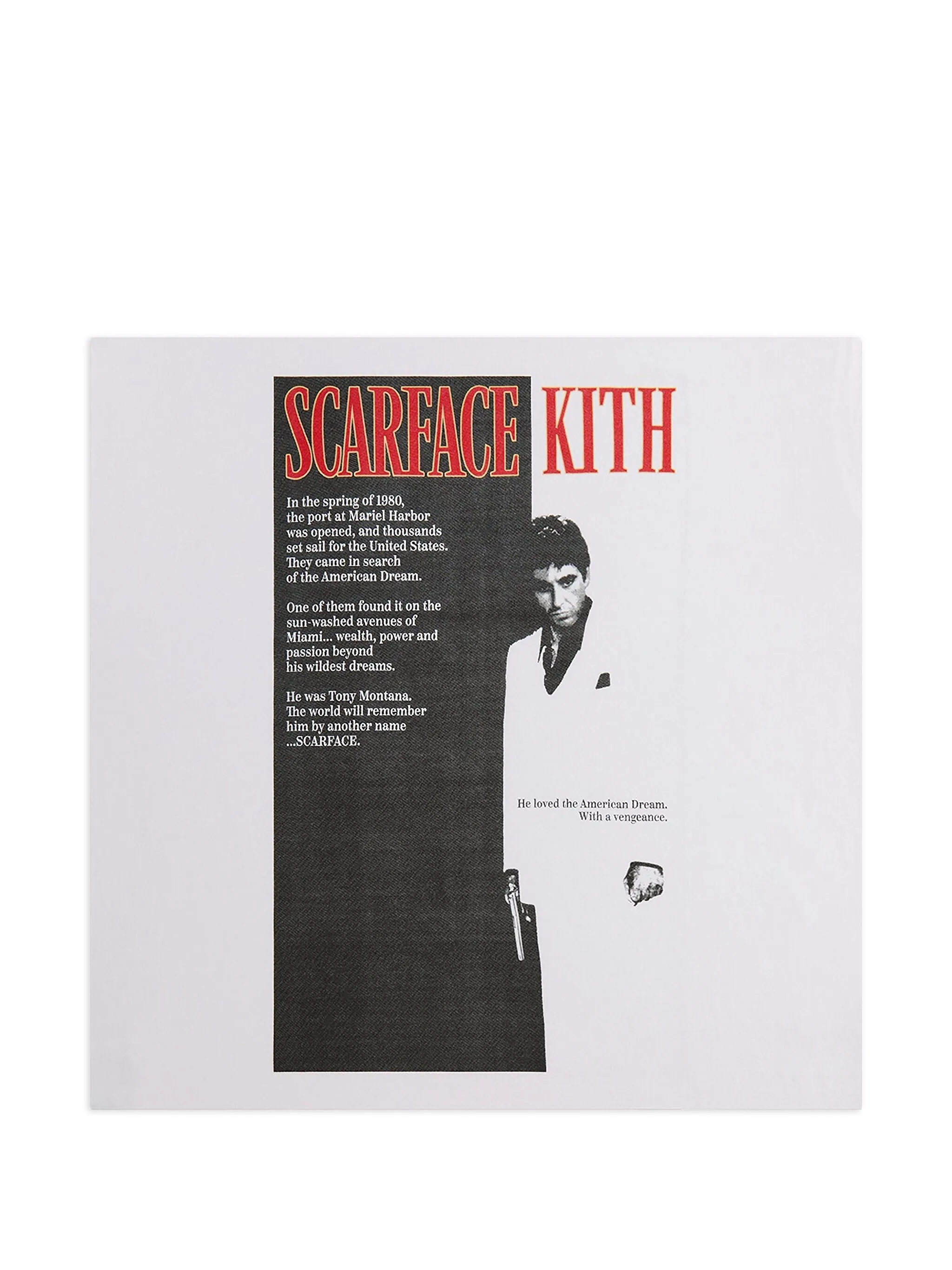 Kith x Scarface Film Poster Vintage Tee OS