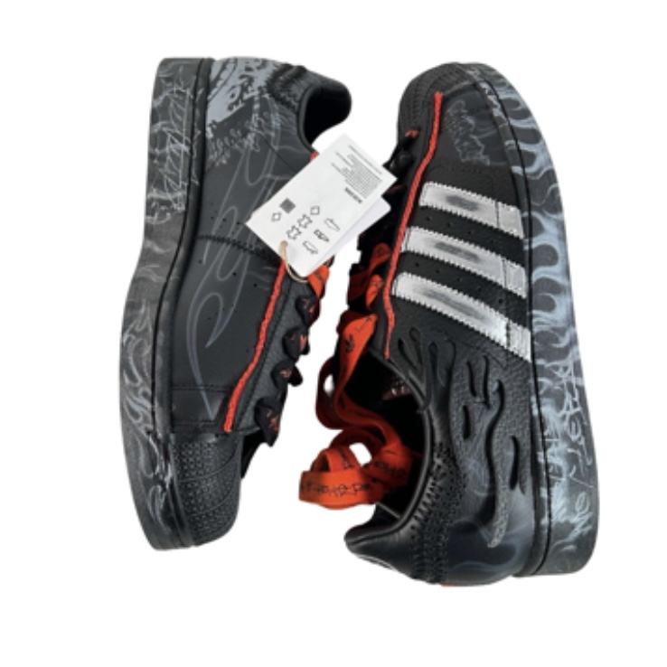 adidas Superstar x Hellstar "Black Flame"