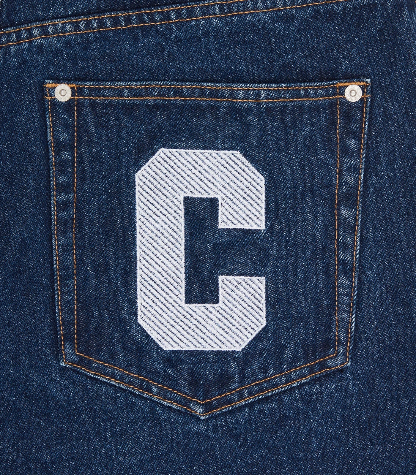 ICECREAM Running Dog Denim Shorts blue