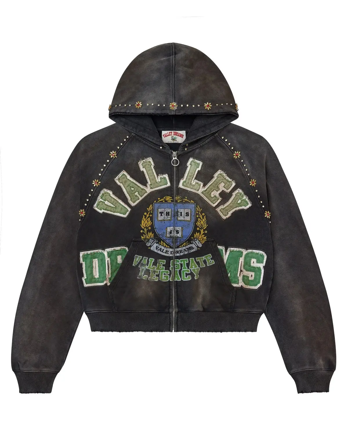 Valley Forever Gem Zip Up Hoodie