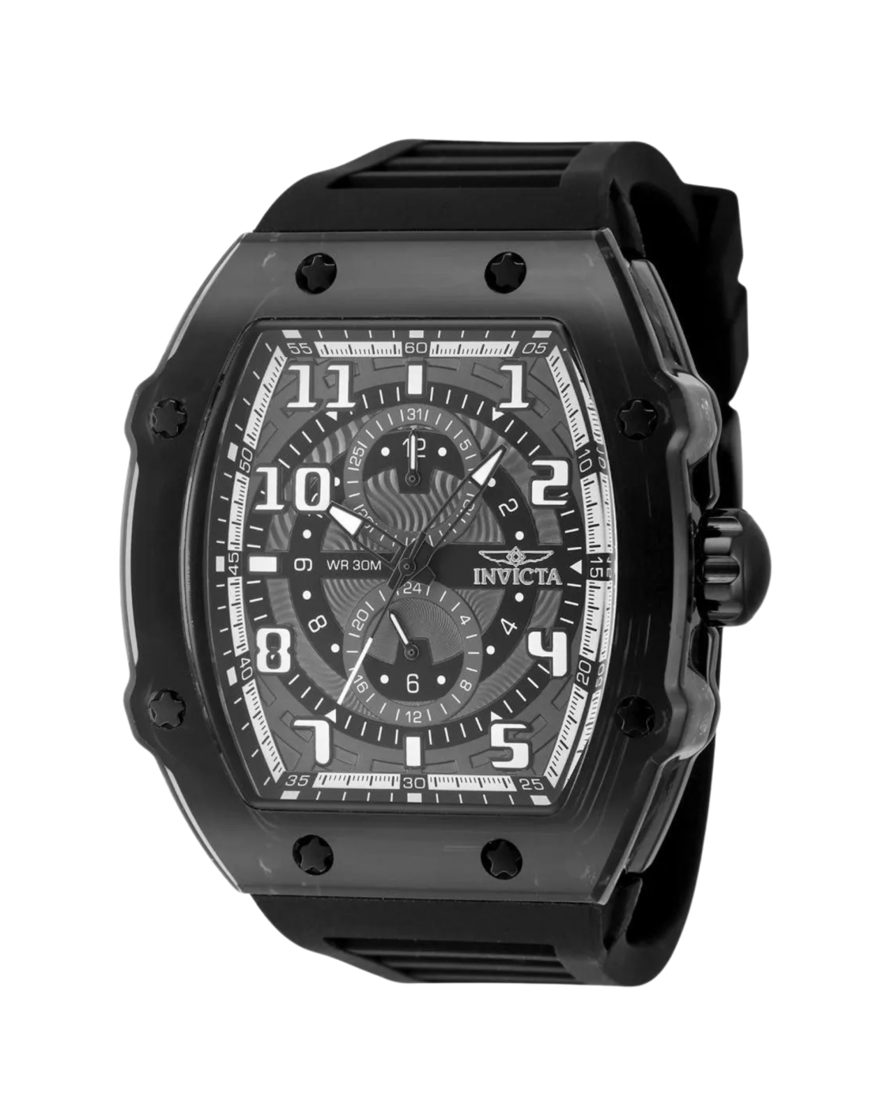 Invicta Racing Cyclone Men's Watch - 48.5mm - Black