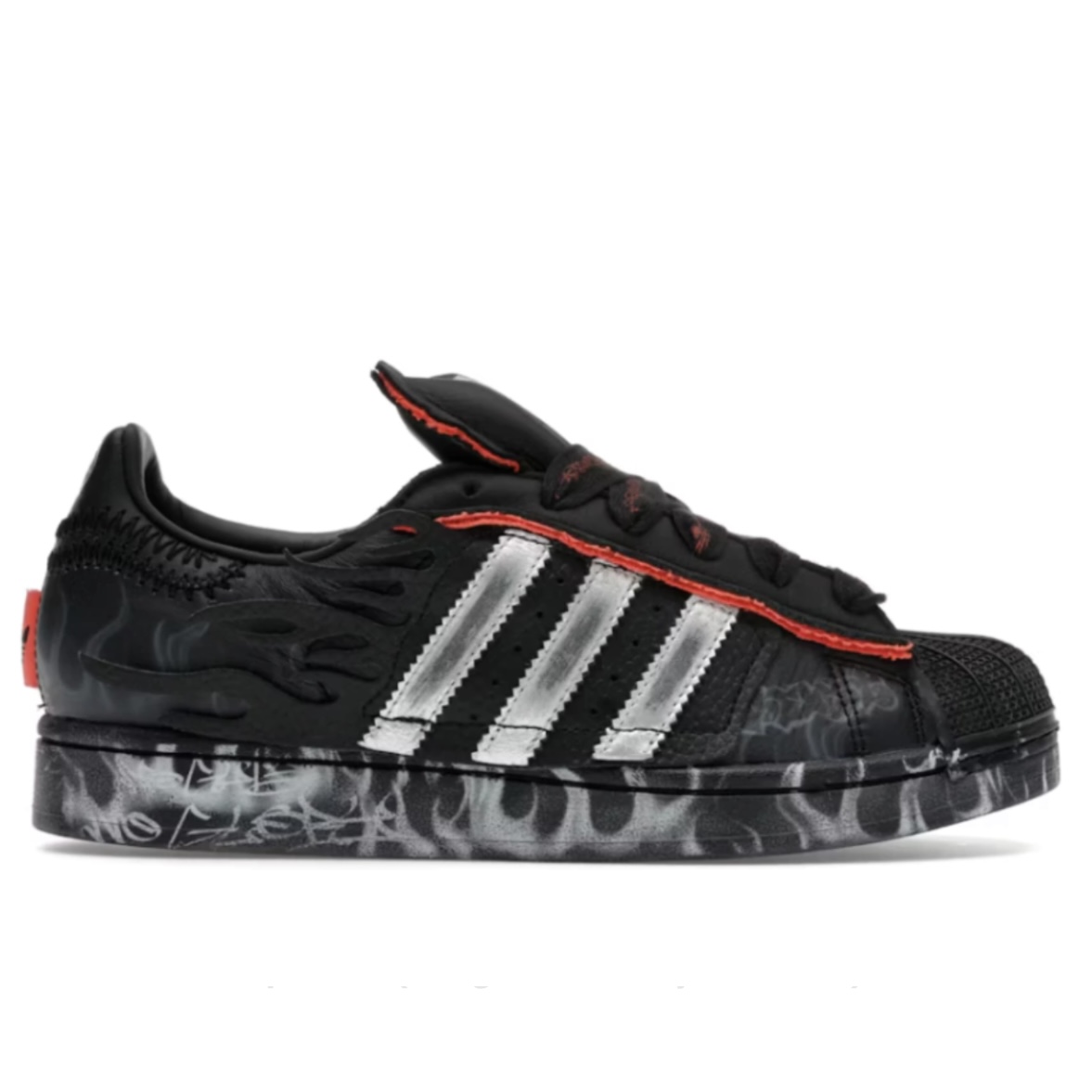 adidas Superstar x Hellstar "Black Flame"