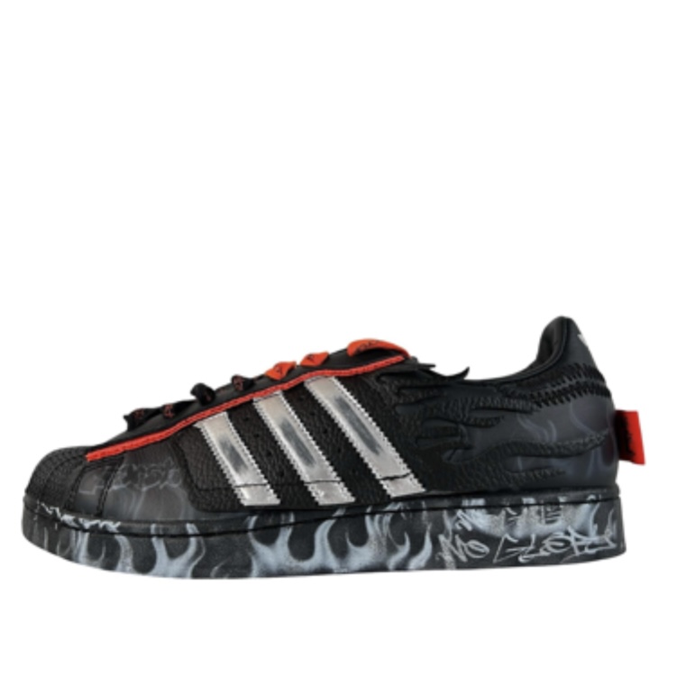 adidas Superstar x Hellstar "Black Flame"