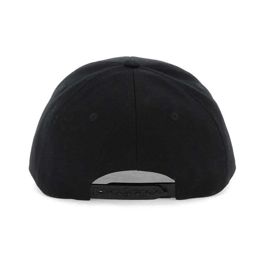 Palm Angels Burning Monogram Baseball Cap