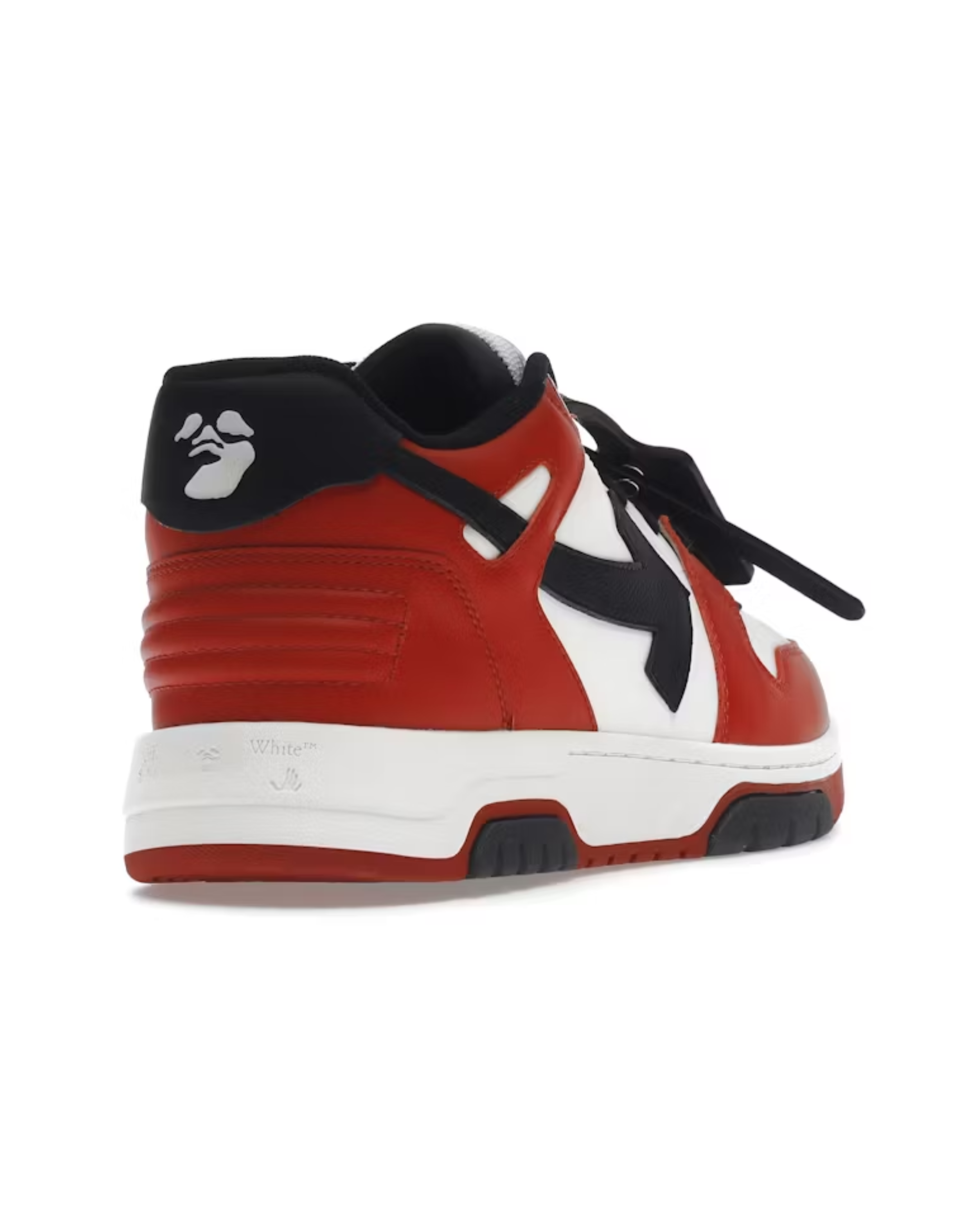 OFF-WHITE OOO Low Tops - Red Black